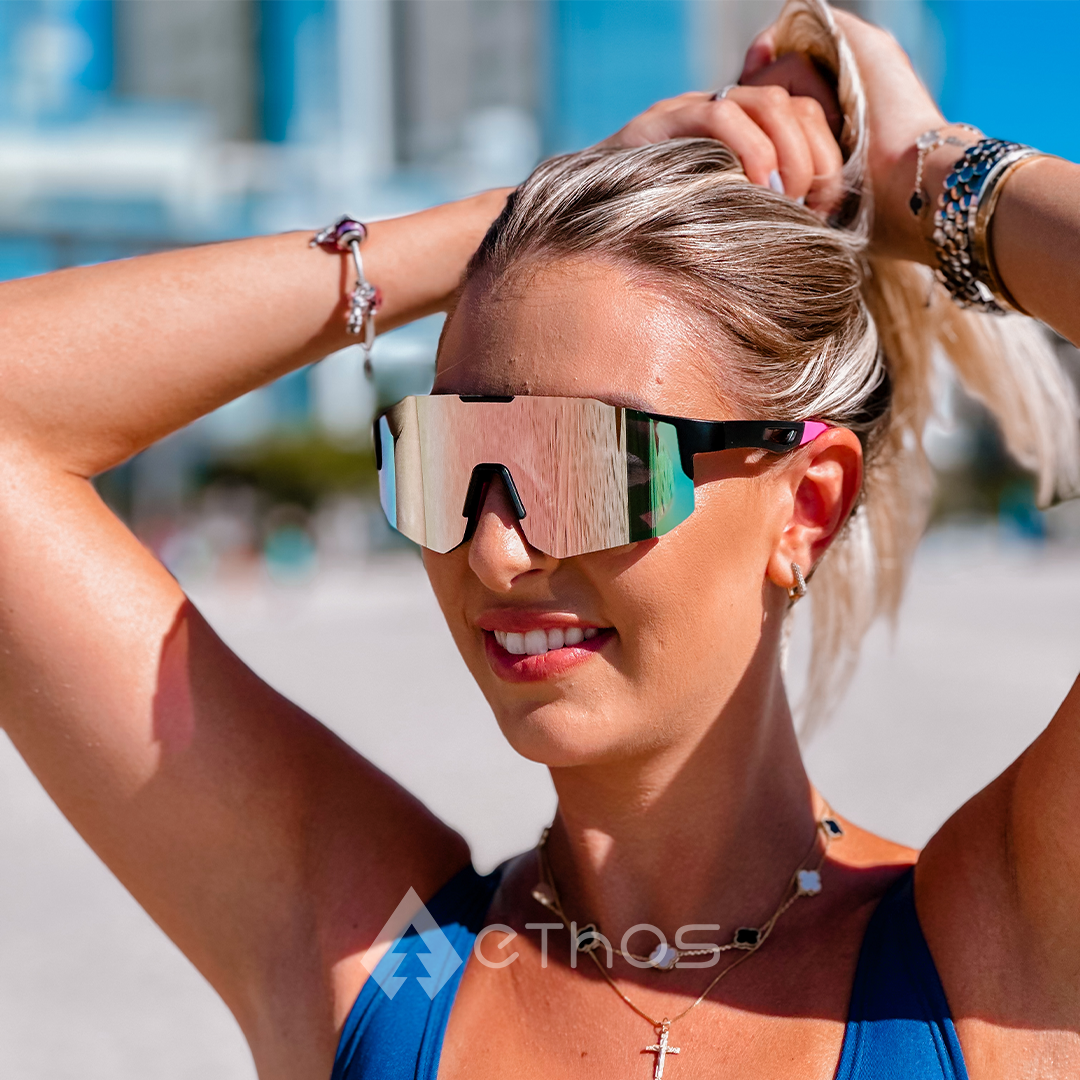 Kit 2 Windproof - Óculos de Sol para Corrida Ciclismo