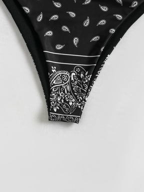 Biquíni Paisley Estilo Western