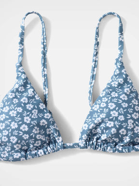 Biquíni Floral Com Laço Nas Costas