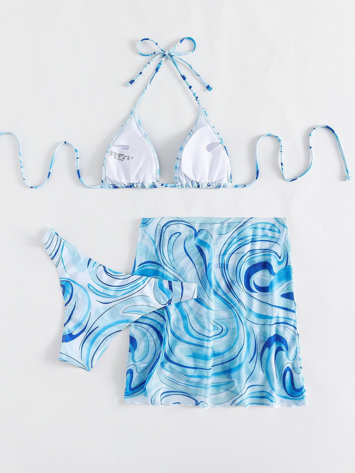 Conjunto Praia Com Saída Estampada