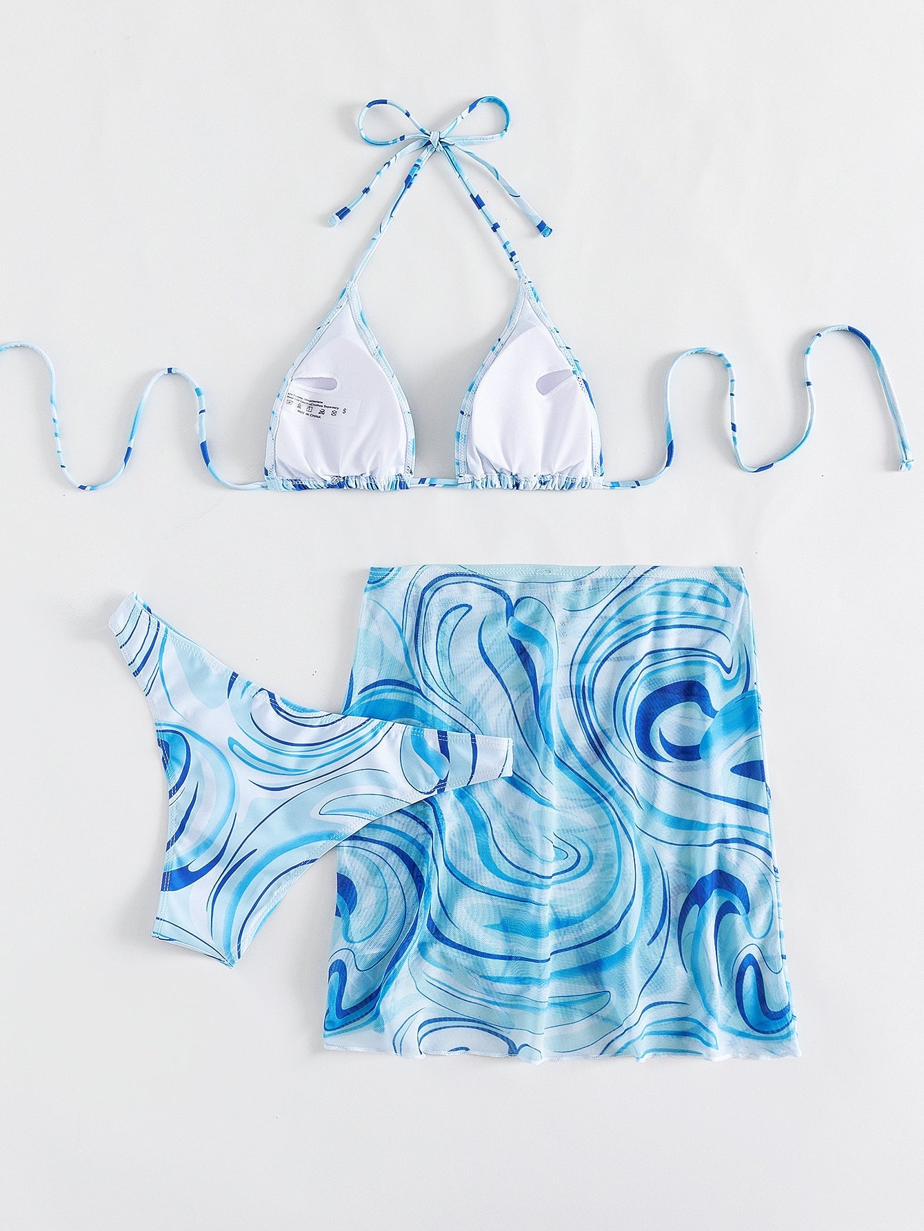 Conjunto Praia Com Saída Estampada