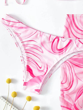 Conjunto Praia Com Saída Estampada