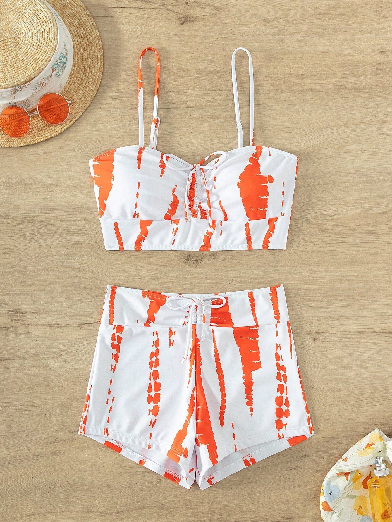 Biquíni Tie Dye Com Shorts
