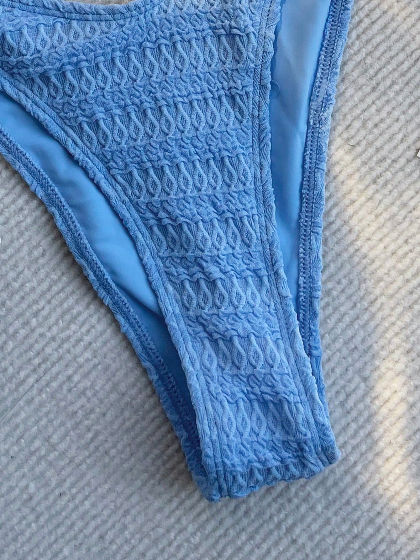 Biquíni Texturizado Halter Sexy