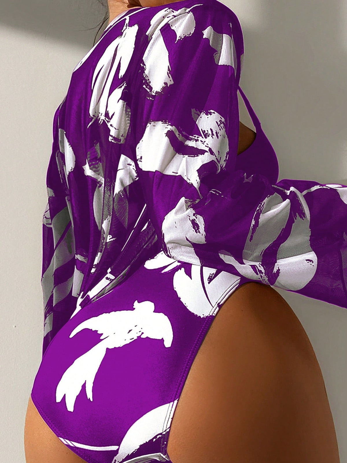 Biquíni Tropical Com Kimono