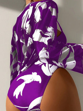 Biquíni Tropical Com Kimono