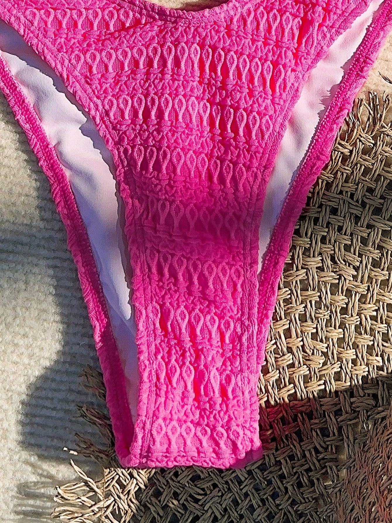 Biquíni Texturizado Halter Sexy