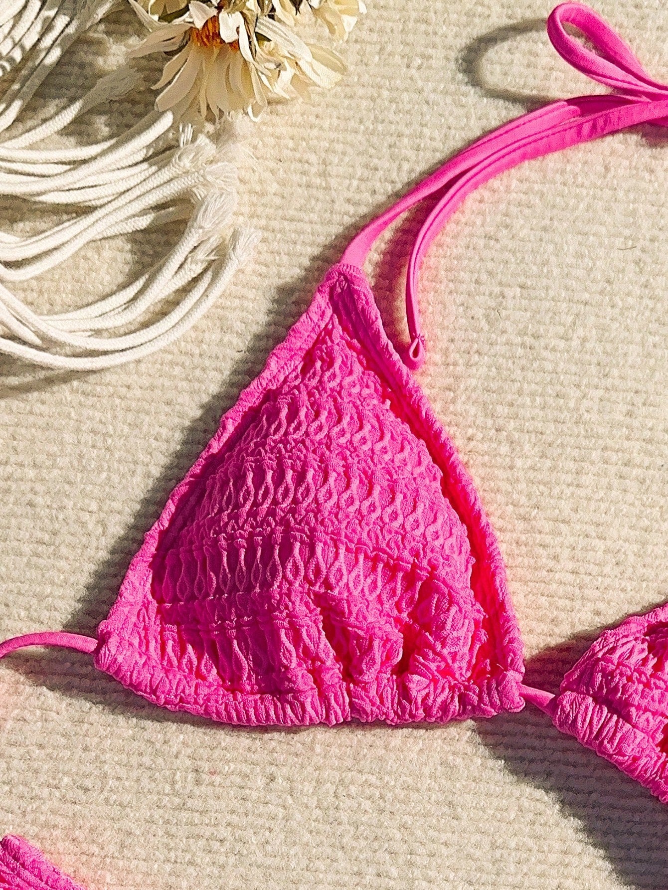 Biquíni Texturizado Halter Sexy