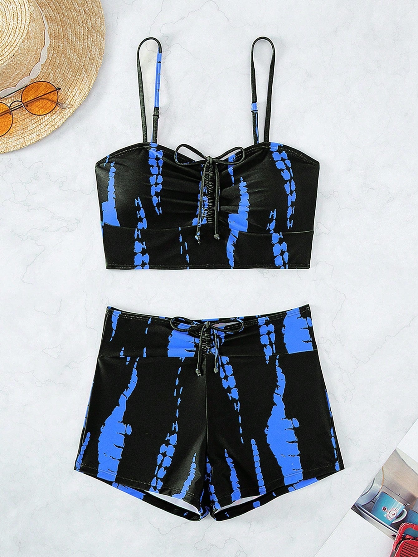 Biquíni Tie Dye Com Shorts