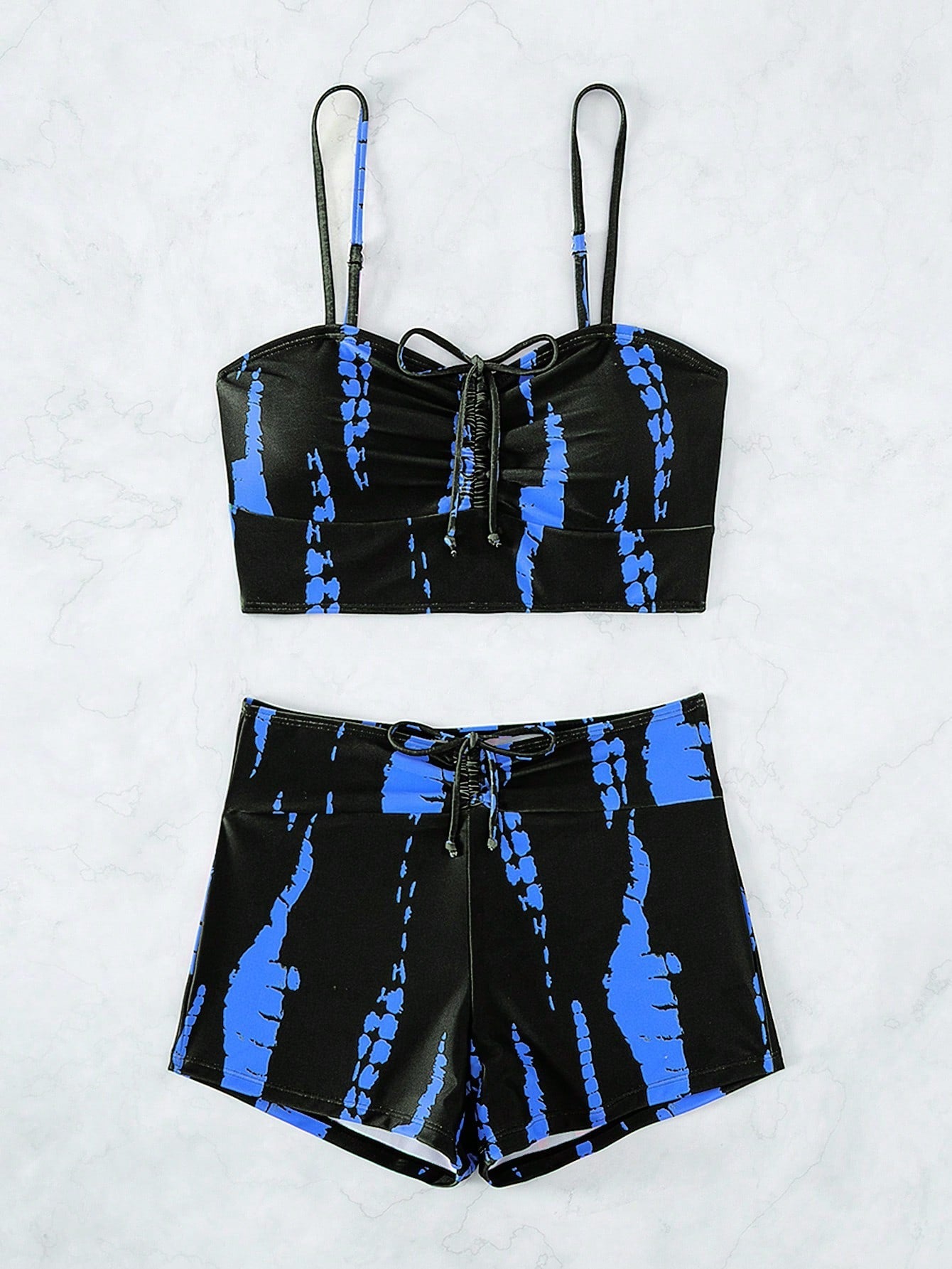 Biquíni Tie Dye Com Shorts