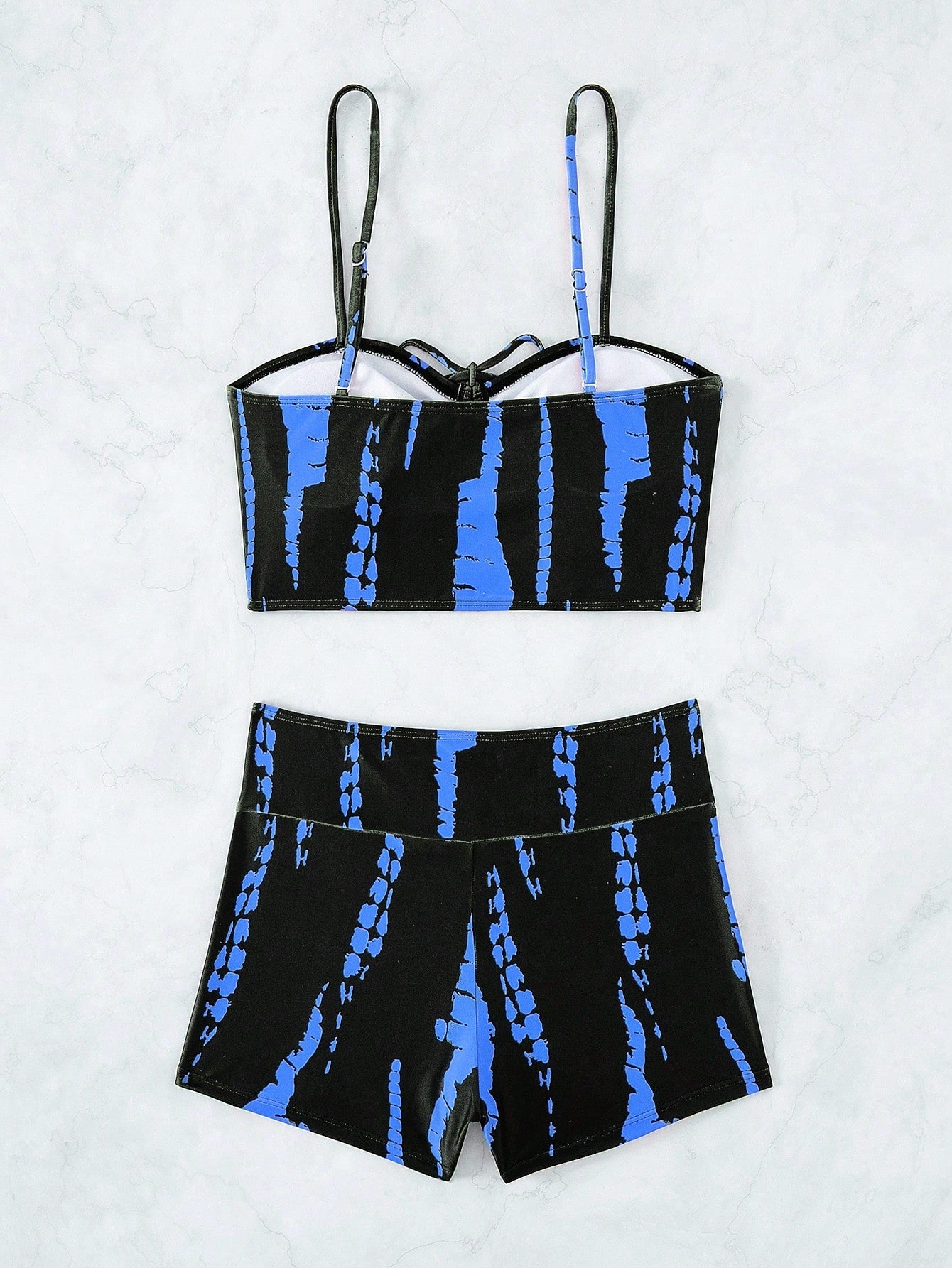 Biquíni Tie Dye Com Shorts