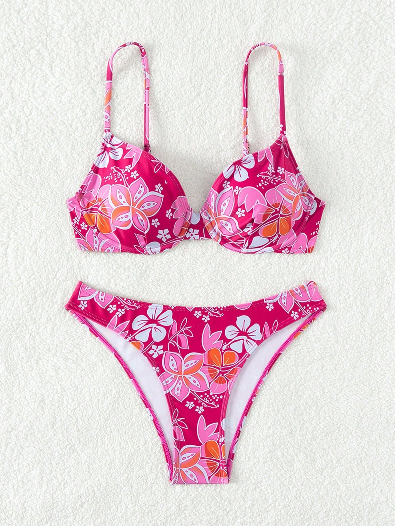 Biquíni Estampado Com Aro Tropical