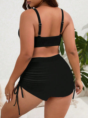 Biquíni Plus Size Tropical Com Bojo