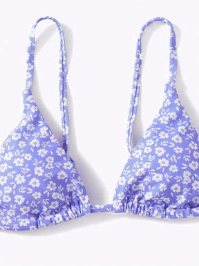 Biquíni Floral Com Laço Nas Costas