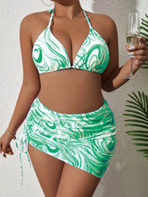 Biquíni Plus Size Estampado 3 Peças