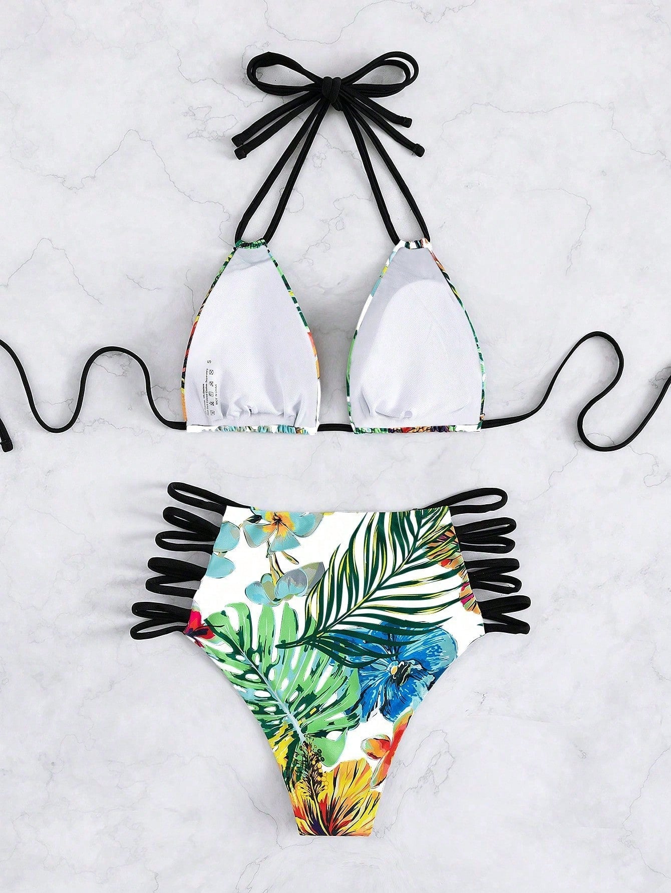 Tankini Floral Com Bojo E Alcinhas