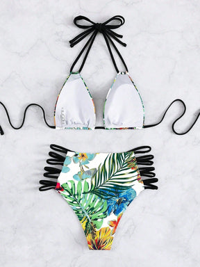 Tankini Floral Com Bojo E Alcinhas