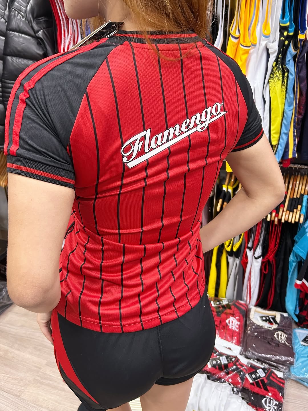 Conjunto Flamengo + Chapéu