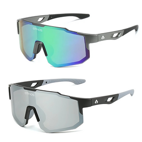 Kit 2 Windproof - Óculos de Sol para Corrida Ciclismo