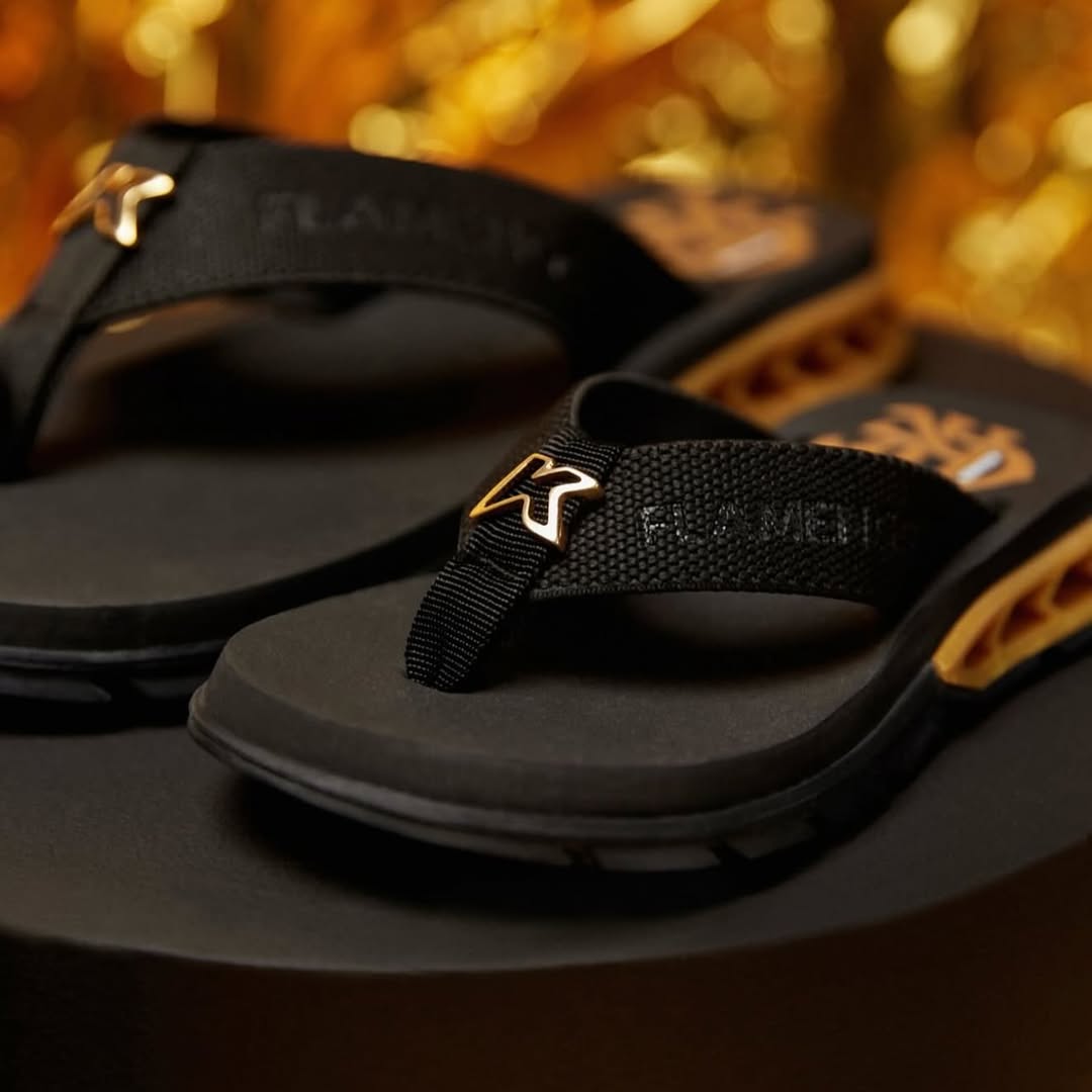 Chinelo Flamengo Gold
