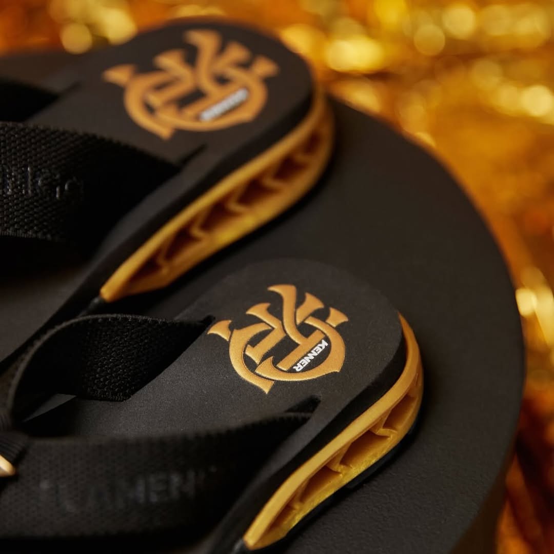 Chinelo Flamengo Gold