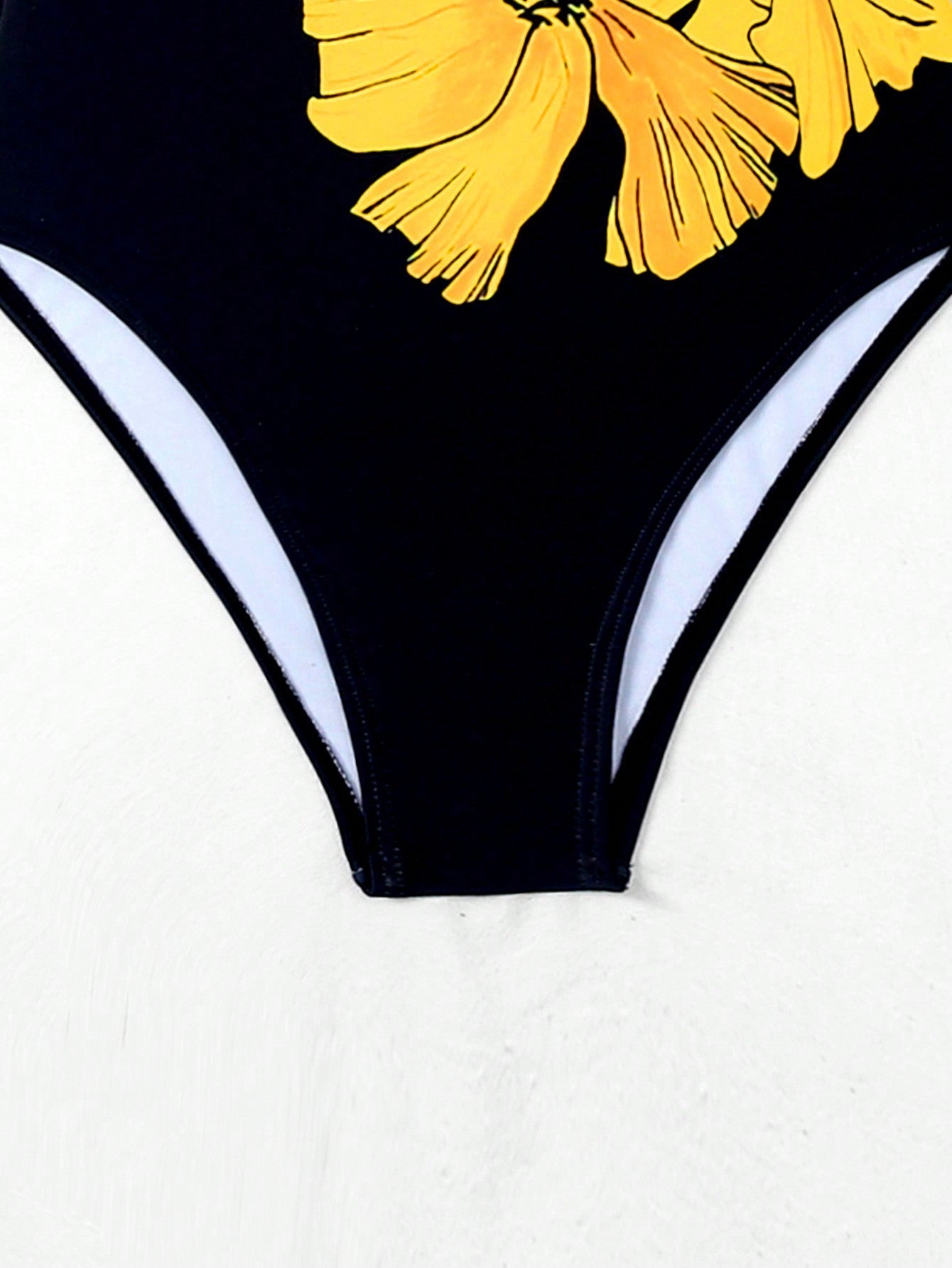 Maiô Floral de Uma Peça para Verão e Praia