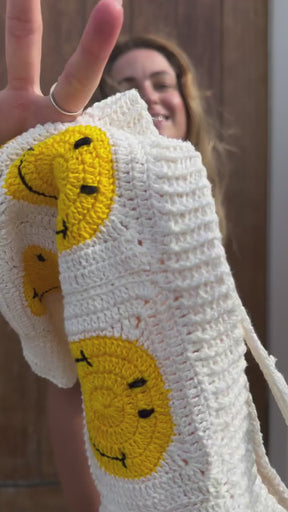 Conjunto Crochê com Chapéu